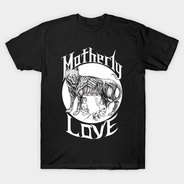 motherly love_Romulus and Rem_w T-Shirt by JaLand
